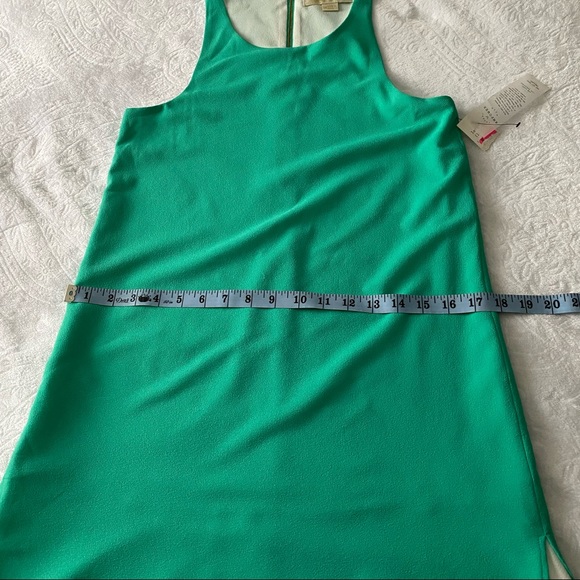 NWT Cooper & Ella Green +White Dress - Picture 6 of 9